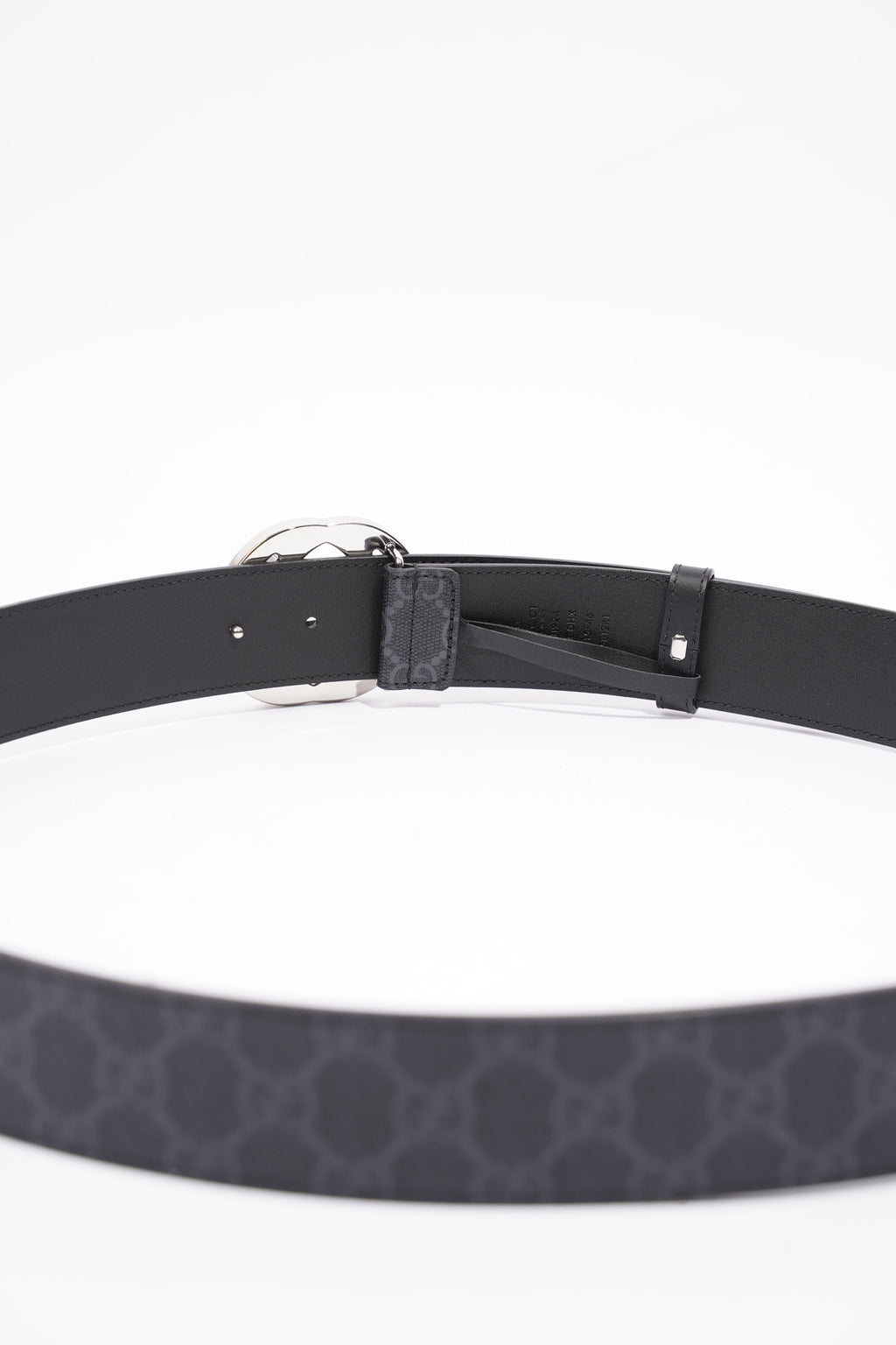 Gucci GG Belt Black GG Supreme Coated Canvas 115cm 46"