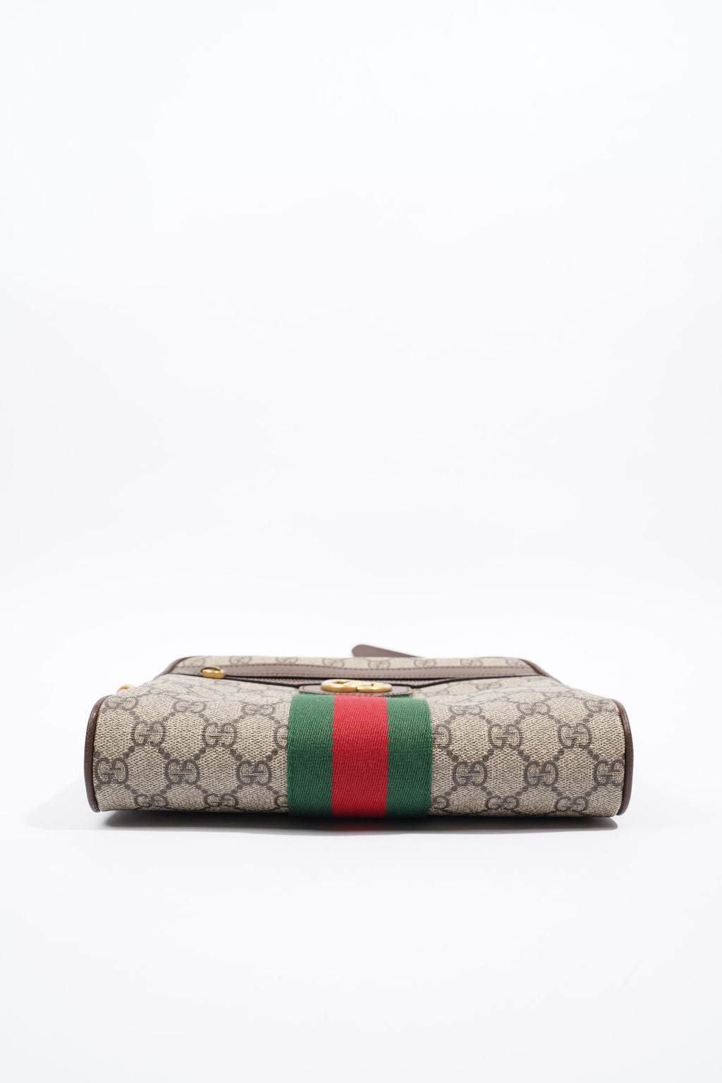 Gucci Ophidia GG Small Messenger Supreme / Green / Red Coated Canvas