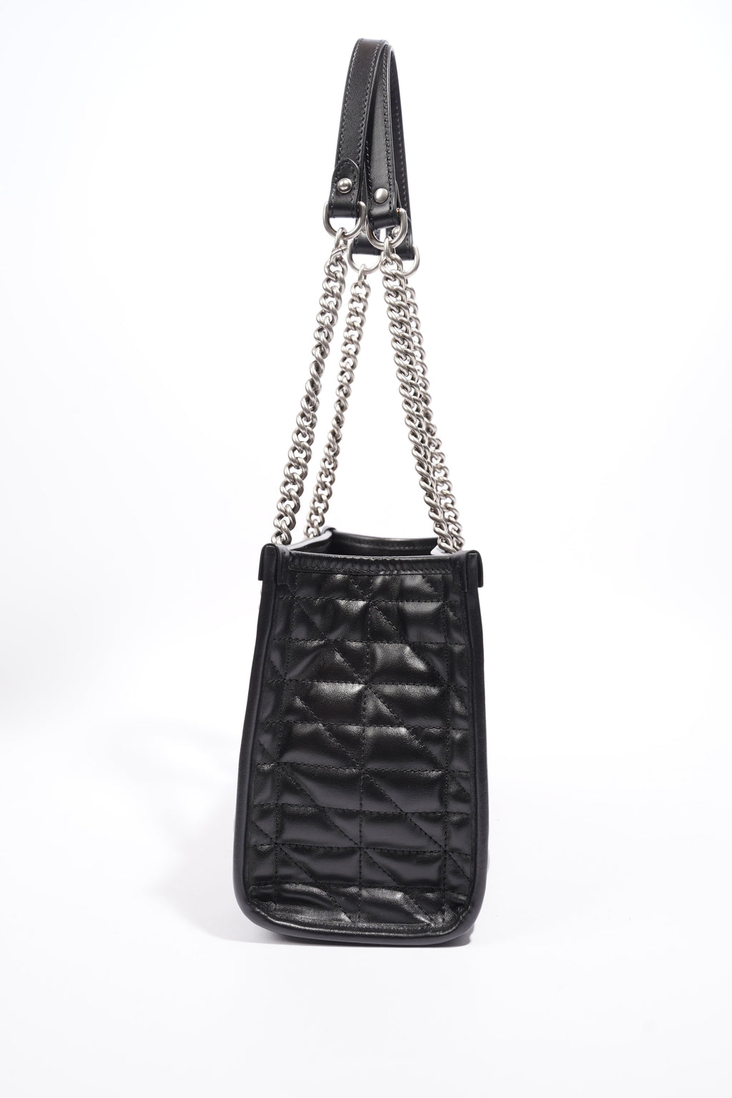 Gucci GG Marmont Medium Tote Black Leather