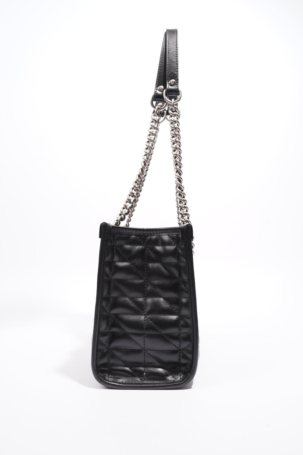 Gucci GG Marmont Medium Tote Black Leather