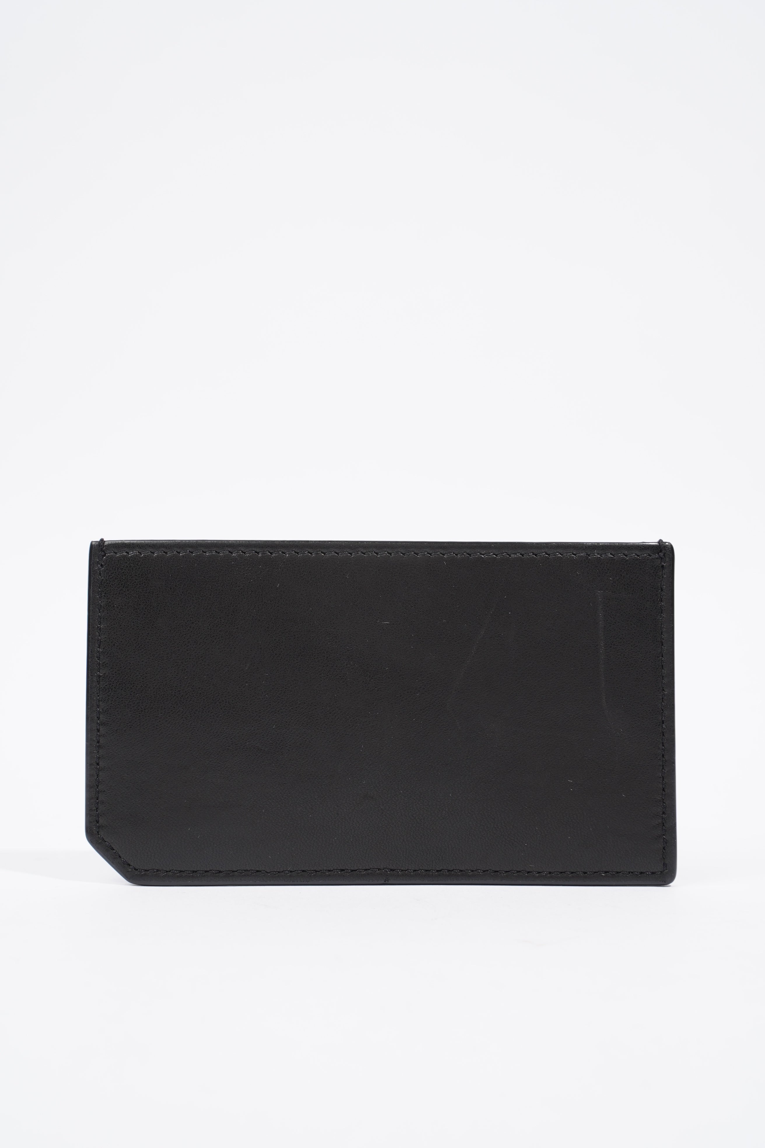 Saint Laurent Card Holder Black Leather