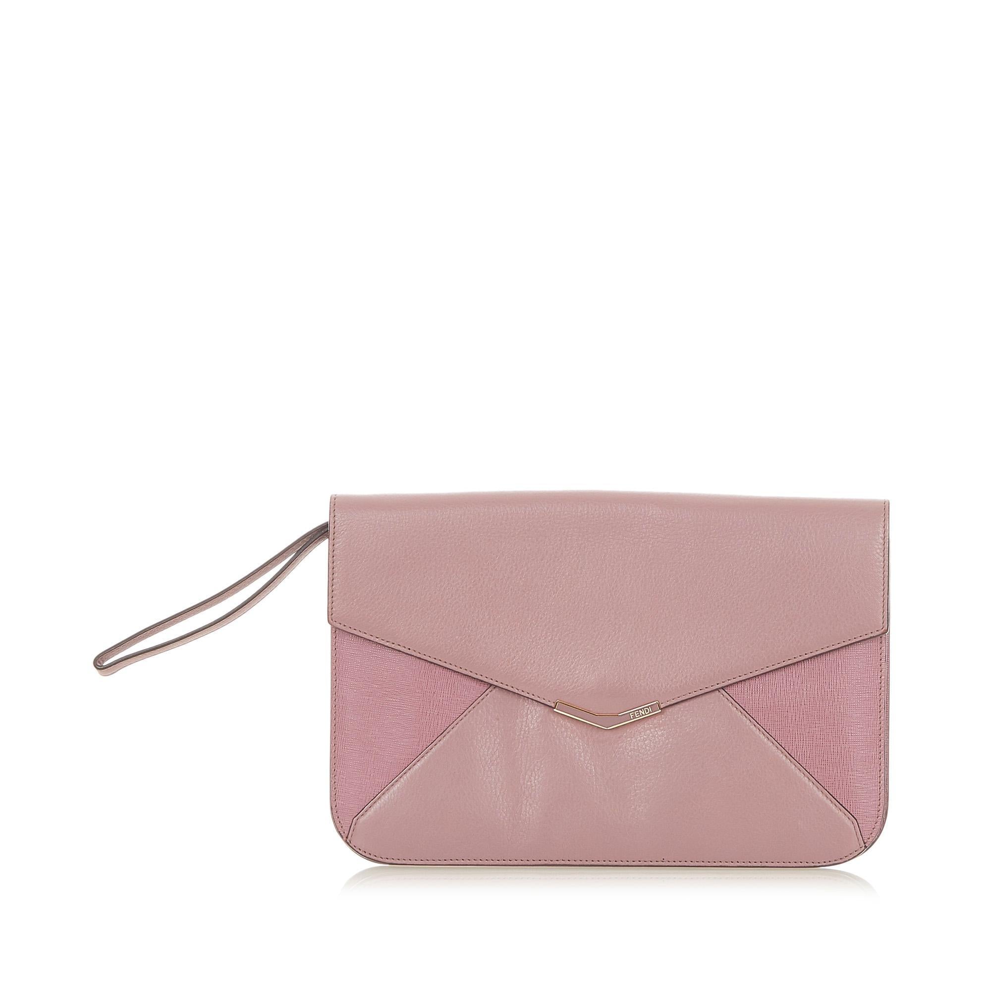 Fendi 2Jours Envelope Clutch Bag (SHG-19738)