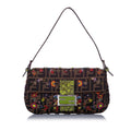 Fendi Beaded Zucca Canvas Baguette (SHG-10518)