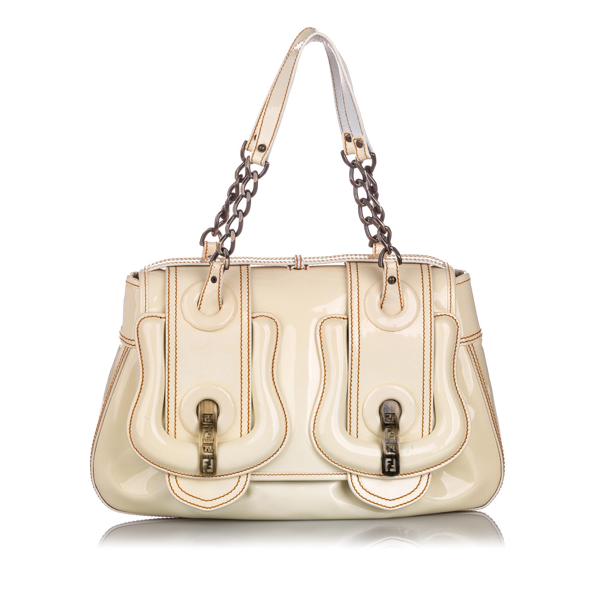 Fendi Canvas B Bag (SHG-13091)