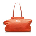 Fendi Chains Leather Tote Bag (SHG-14409)