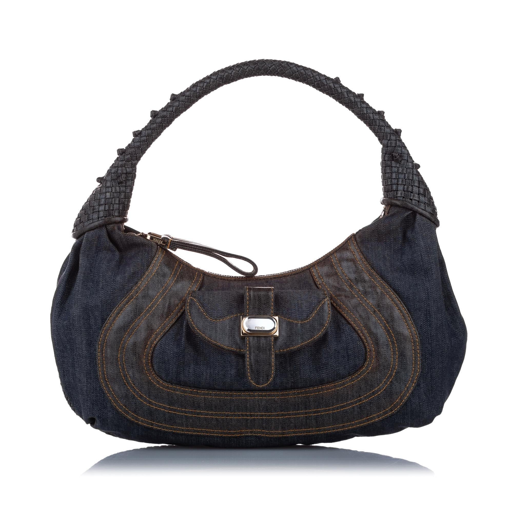 Fendi Denim Spy Handbag (SHG-14777)