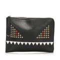 Fendi Monster Leather Clutch Bag (SHG-12572)