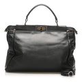 Fendi Peekaboo Leather Satchel (SHG-13859)
