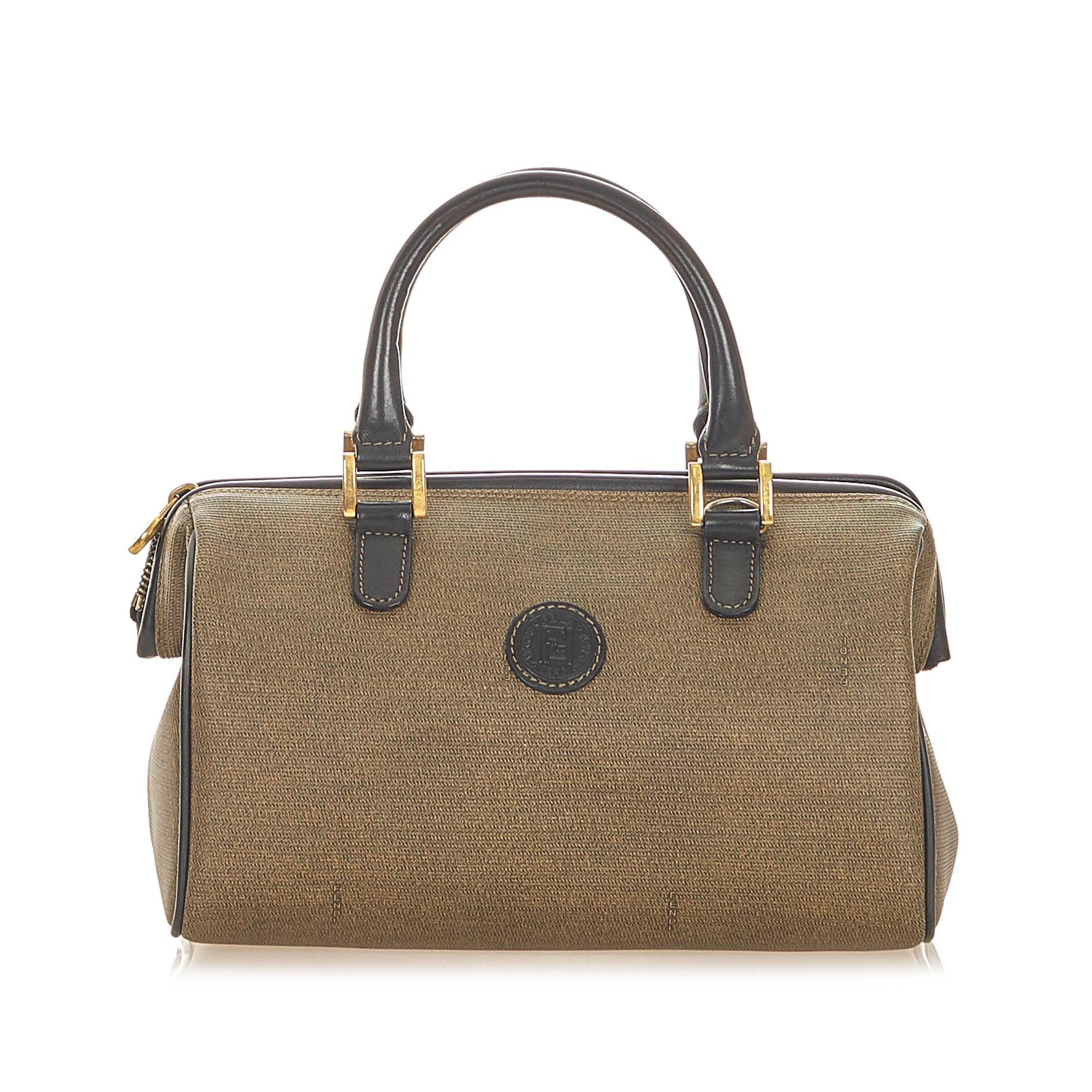 Fendi Vintage Boston Bag (SHG-19882)