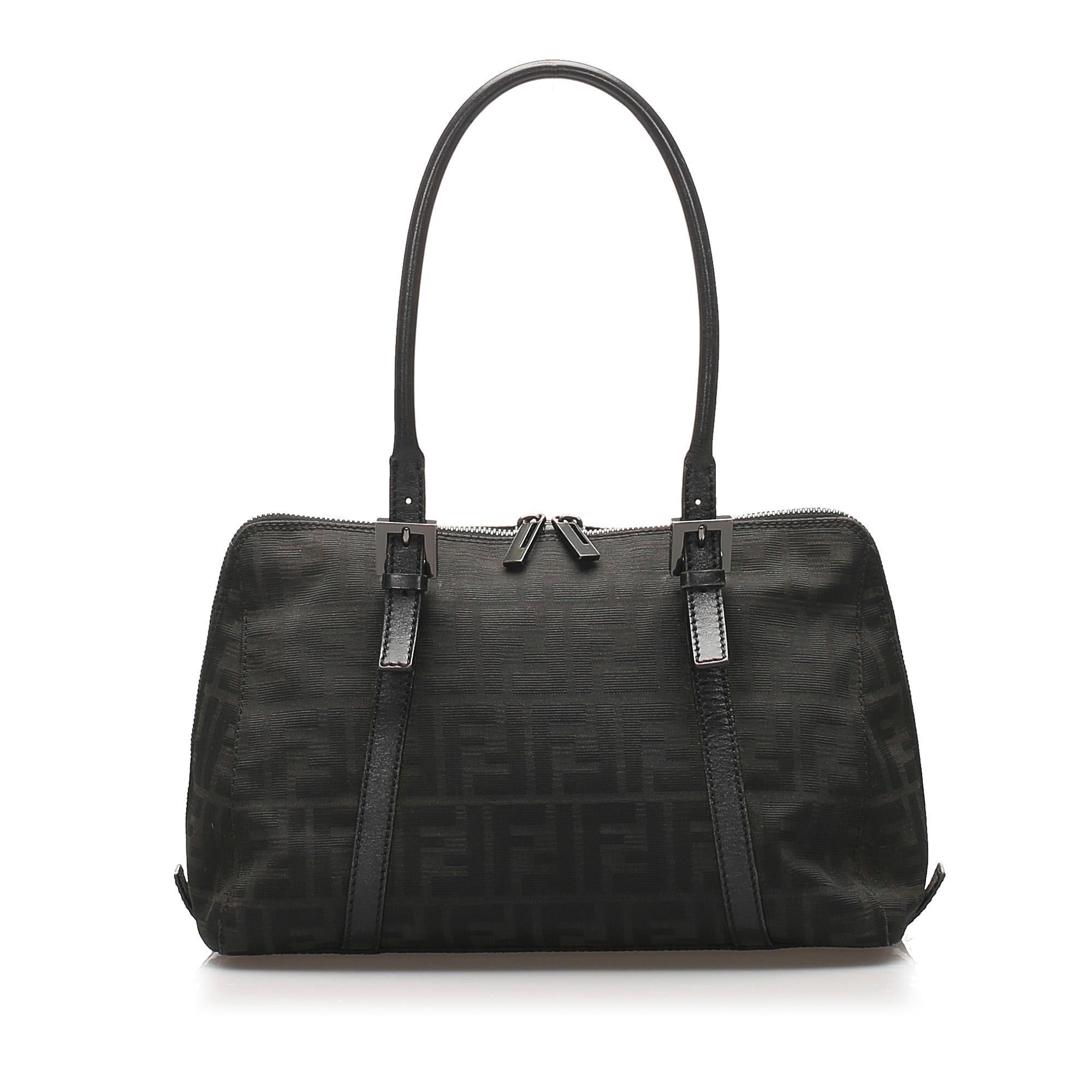 Fendi Zucca Canvas Shoulder Bag (SHG-16017)
