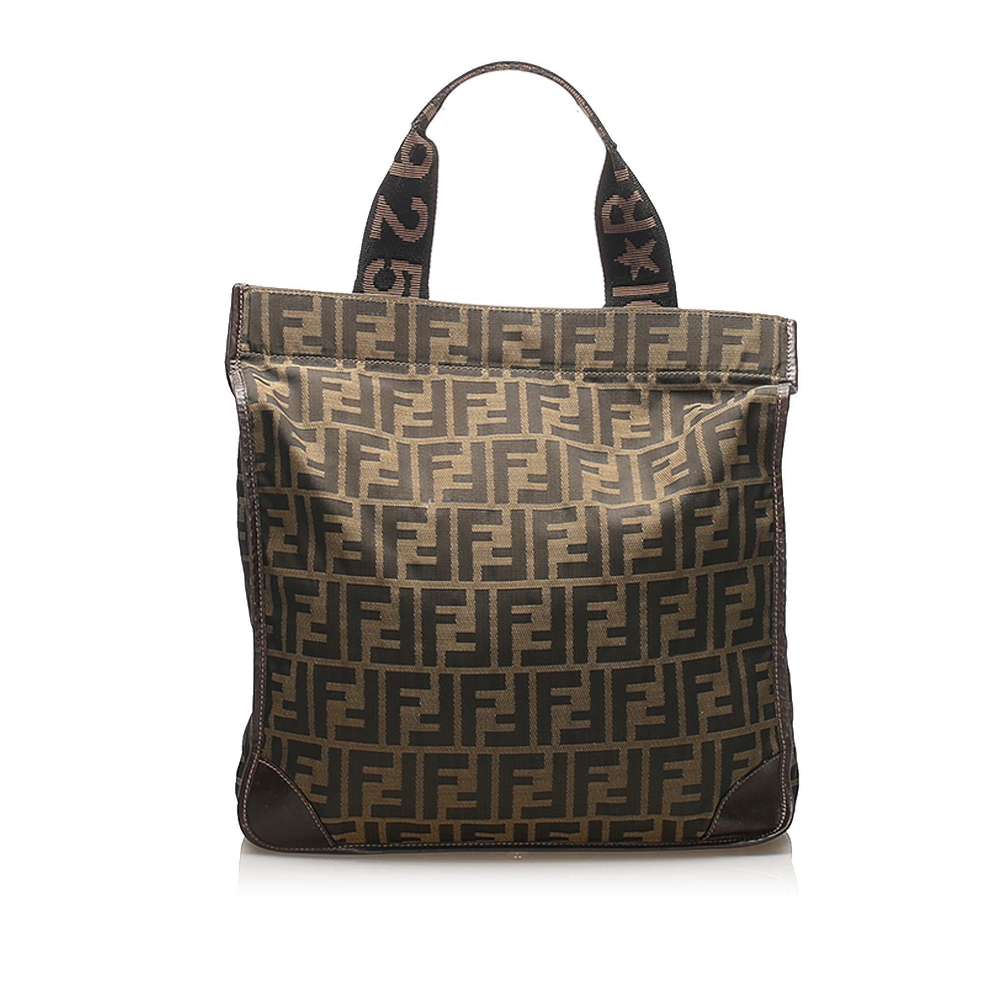 Fendi Zucca Canvas Tote Bag (SHG-14081)