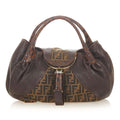 Fendi Zucca Spy Canvas Handbag (SHG-19091)