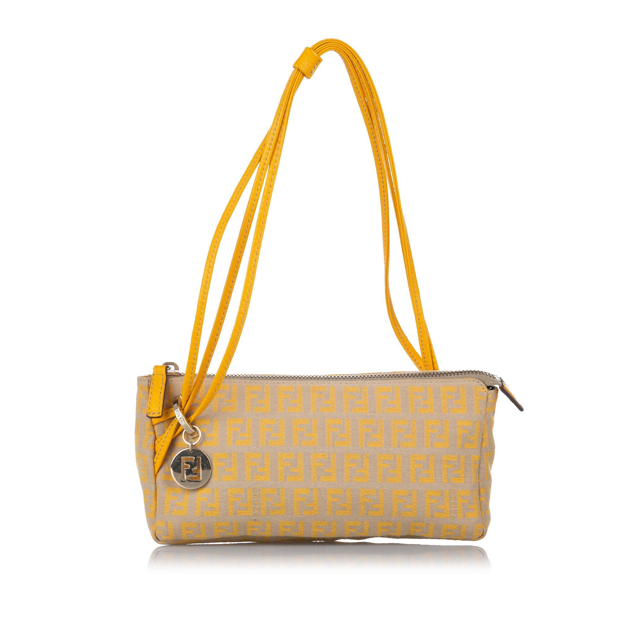 Fendi Zucchino Canvas Baguette (SHG-17013)