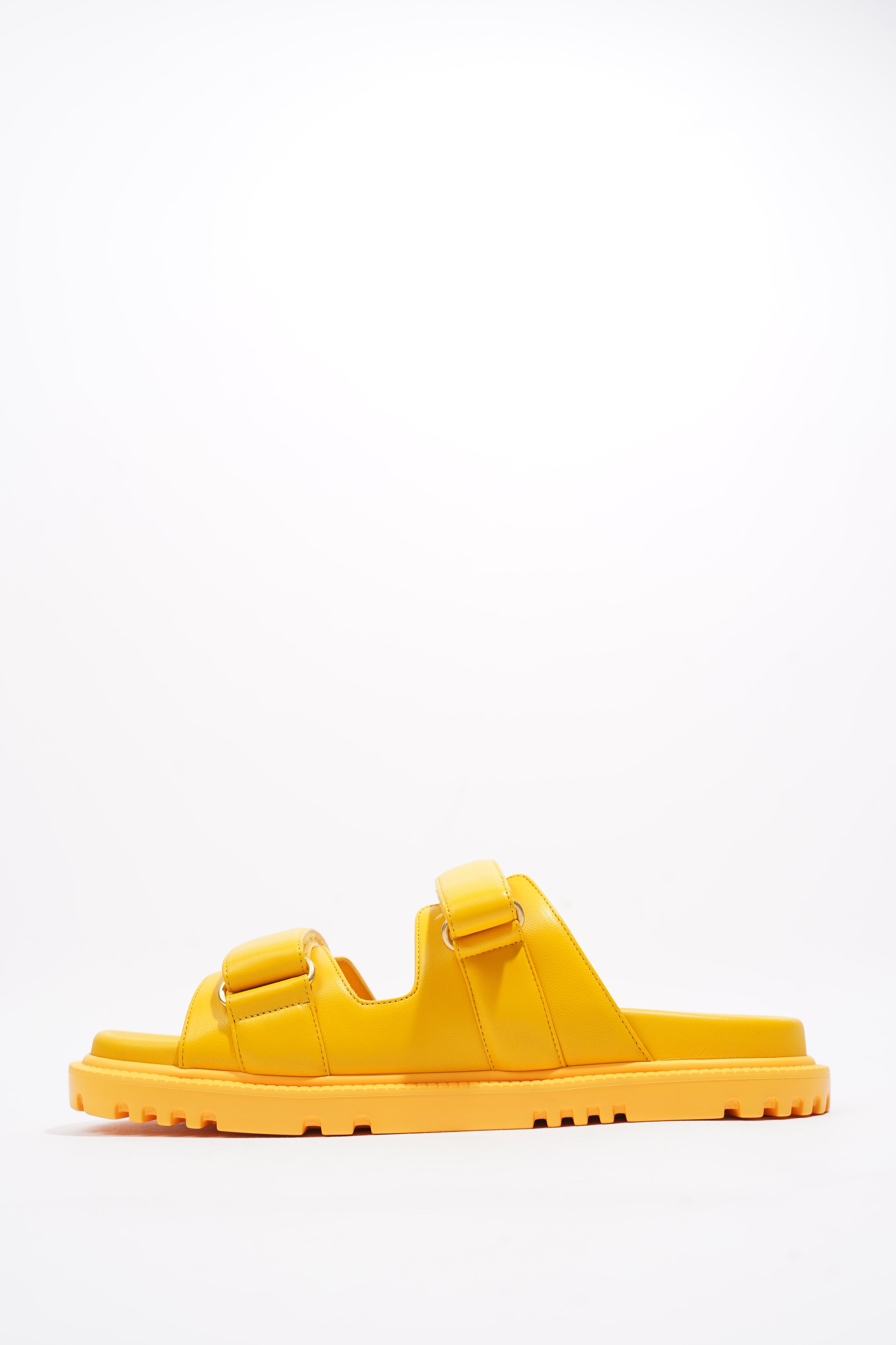 Christian Dior Dioract Yellow Leather EU 41 UK 8