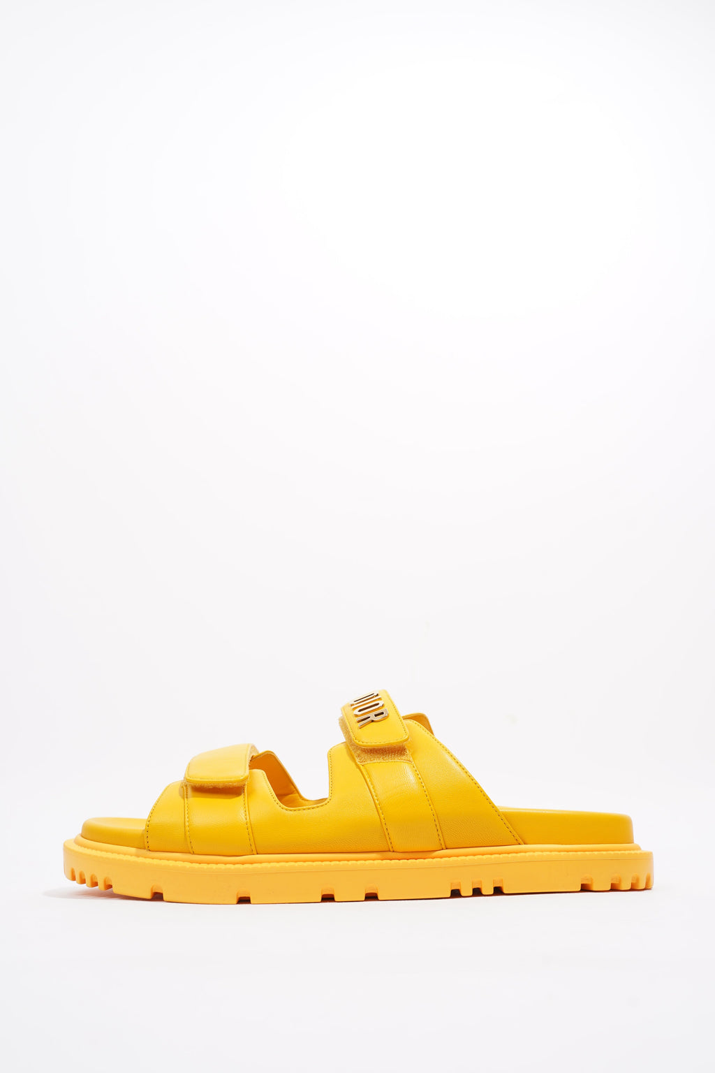 Christian Dior Dioract Yellow Leather EU 41 UK 8