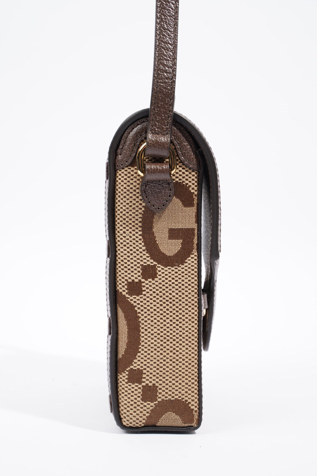 Gucci 1955 Horsebit Mini Beige and ebony GG supreme canvas Canvas