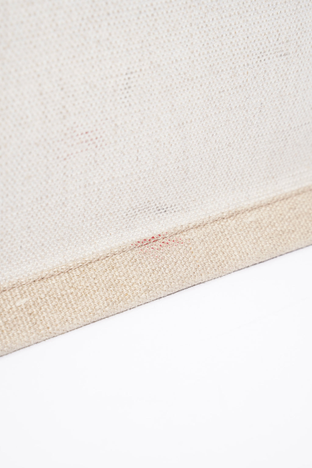Saint Laurent Rive Gauche Tote Beige Cotton