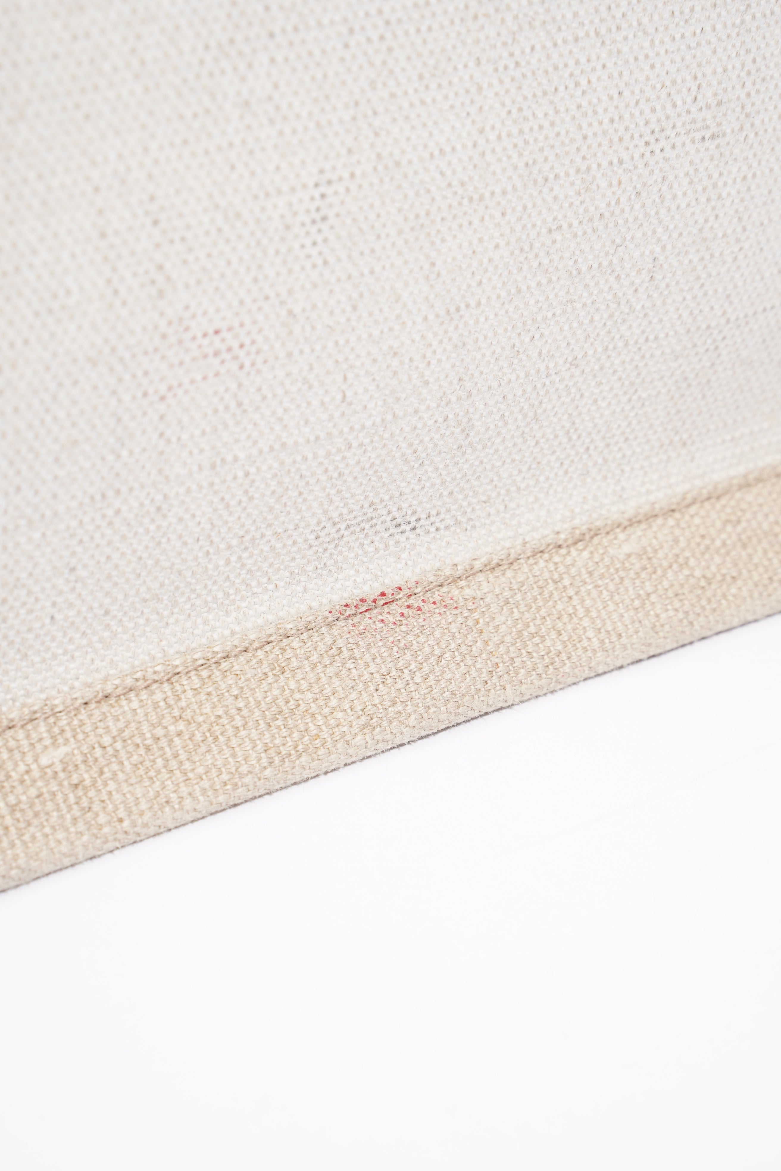 Saint Laurent Rive Gauche Tote Beige Cotton