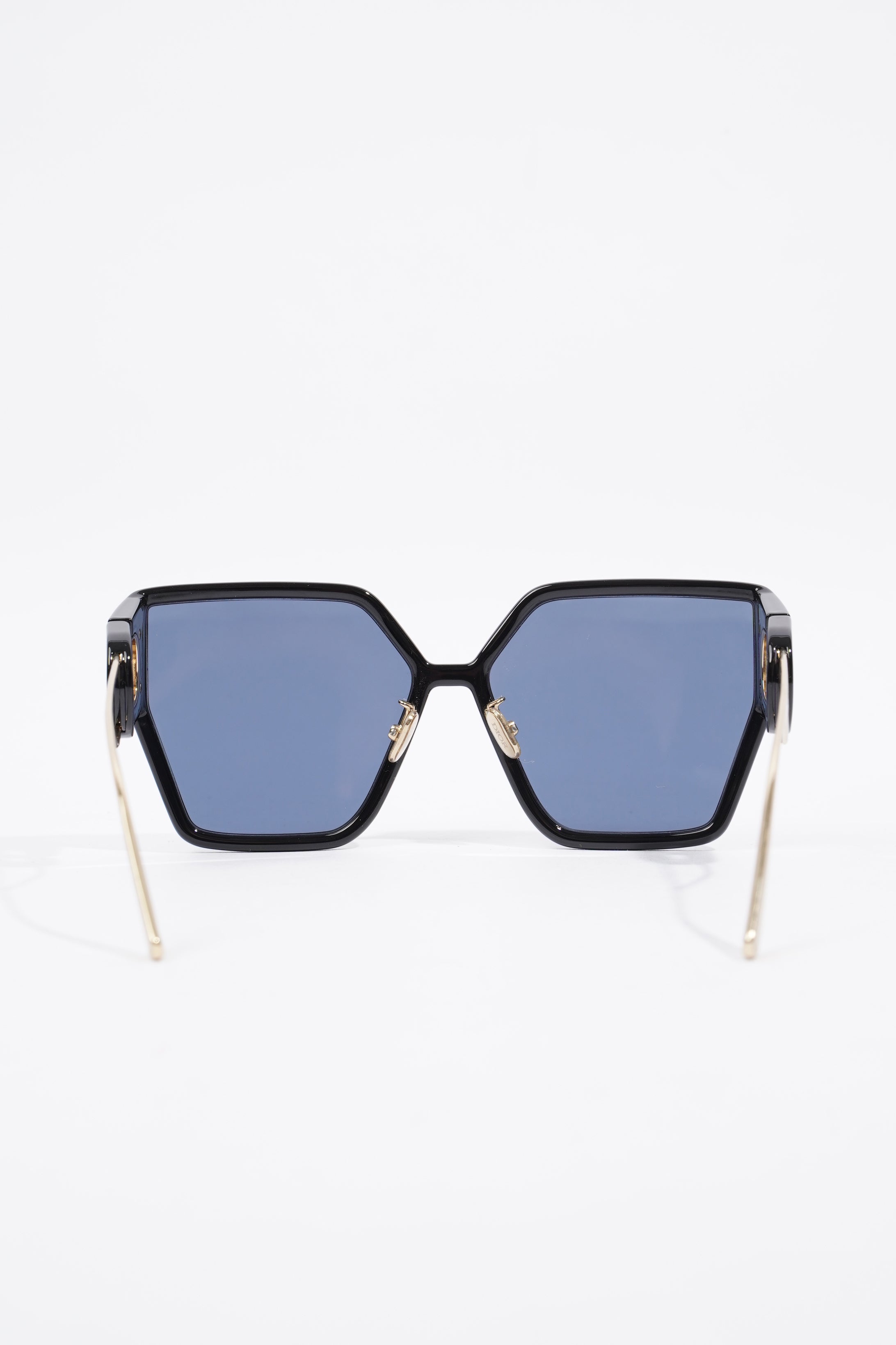 Christian Dior 30 Montaigne Sunglasses Black / Gold Acetate 130