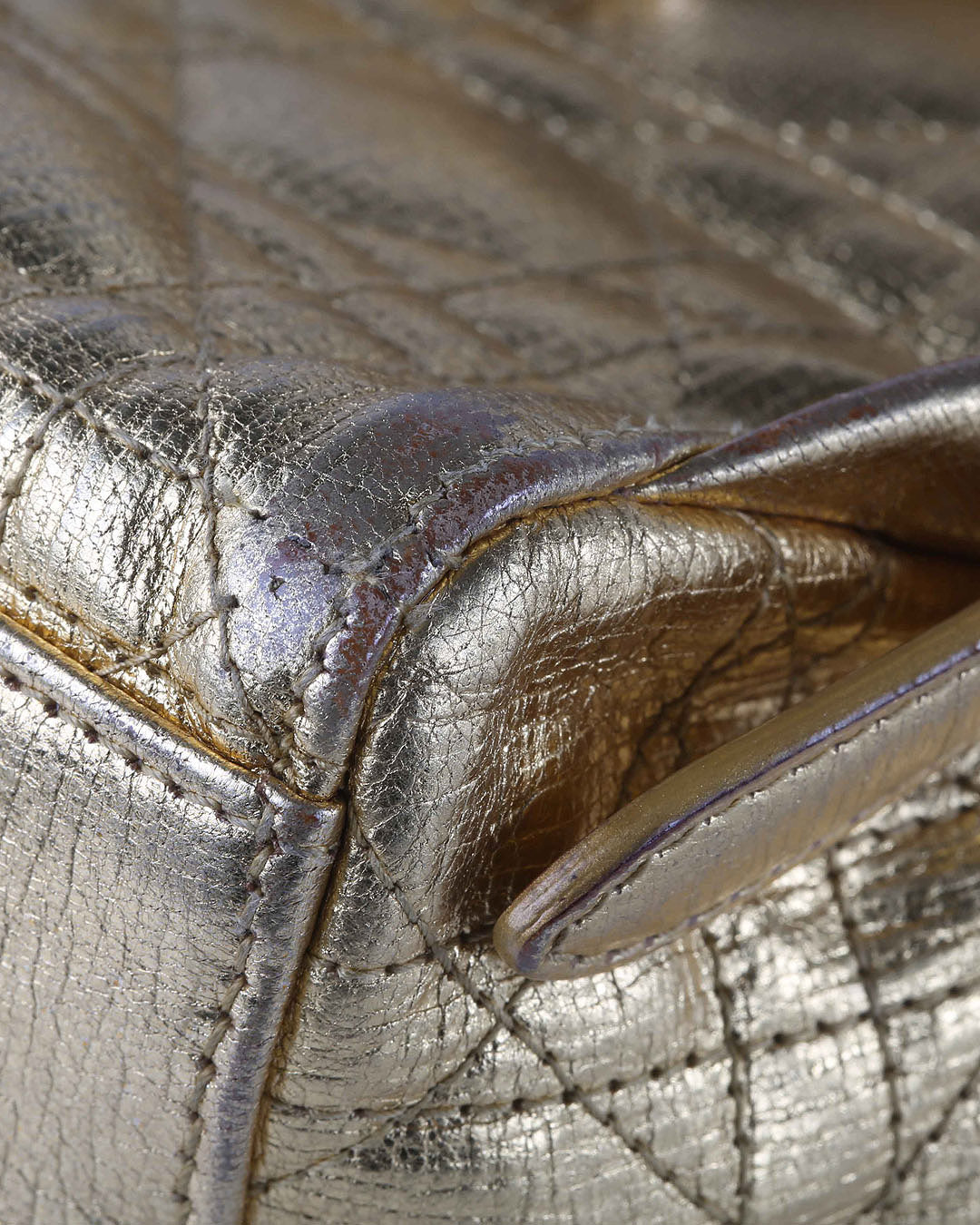 Dior Stardust Gold Leather Cannage Backpack