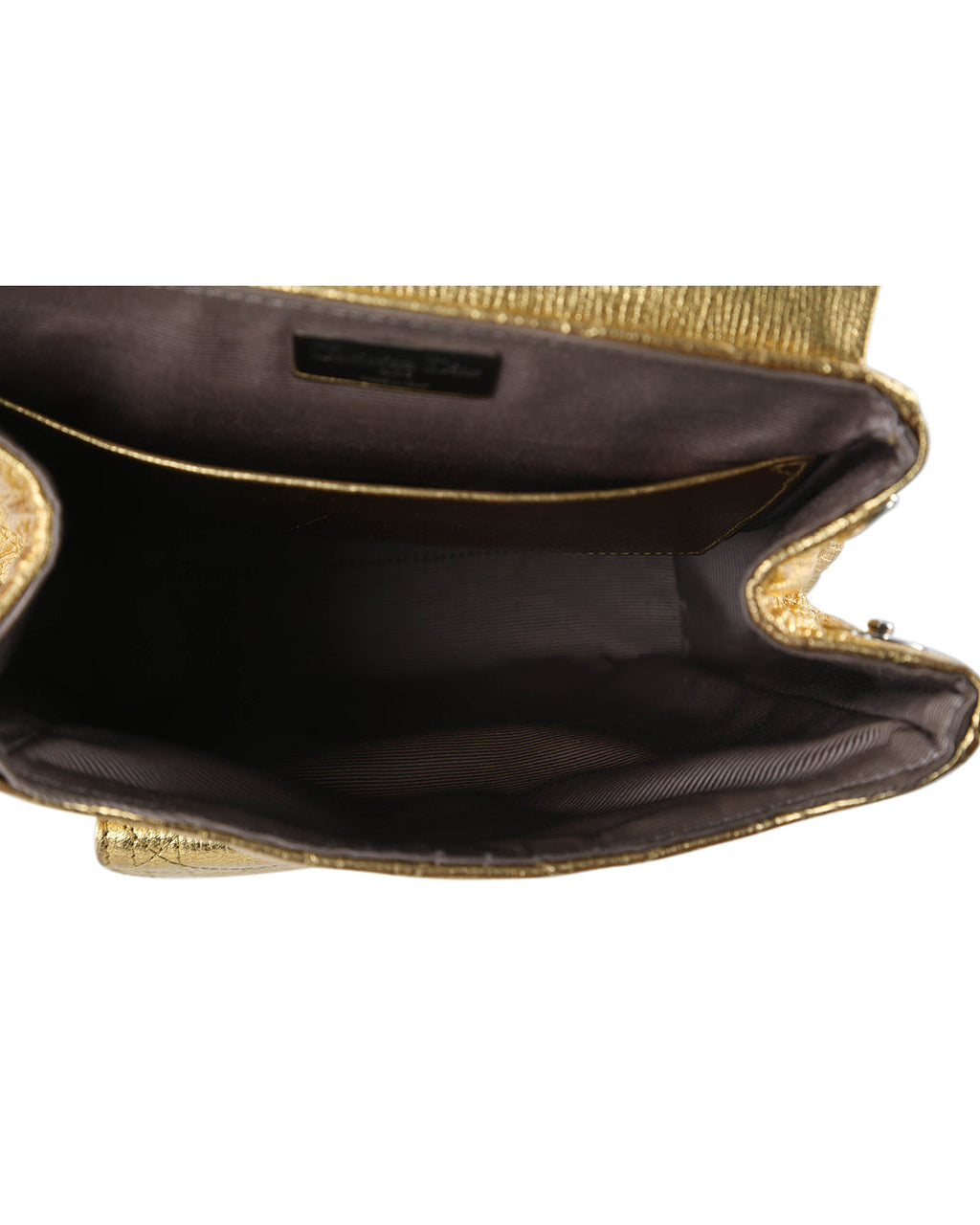 Dior Stardust Gold Leather Cannage Backpack