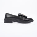 Chanel Quilted Flap Turnlock CC Logo Black Leather EU 36.5 UK 3.5