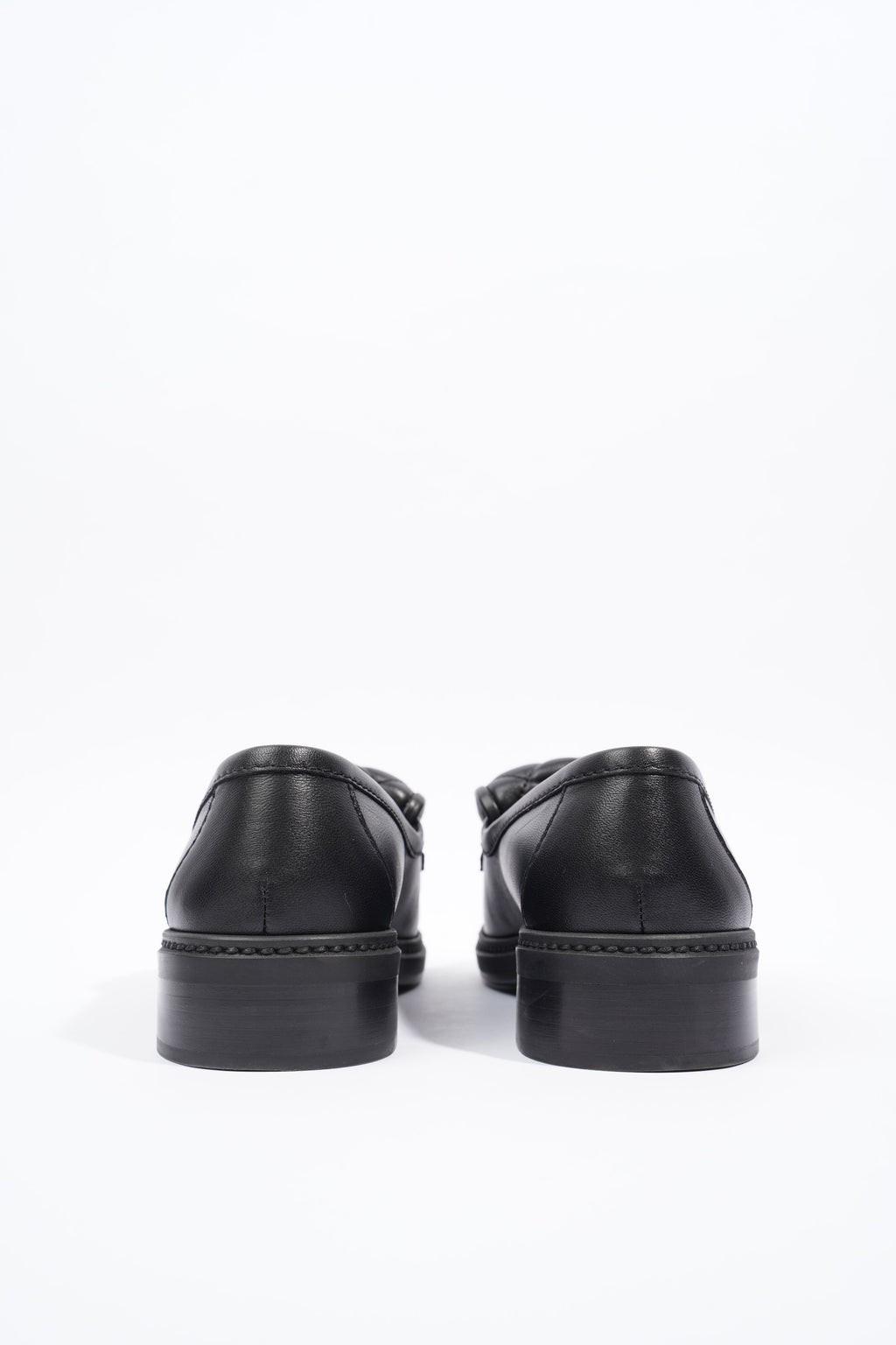 Chanel Quilted Flap Turnlock CC Logo Black Leather EU 36.5 UK 3.5