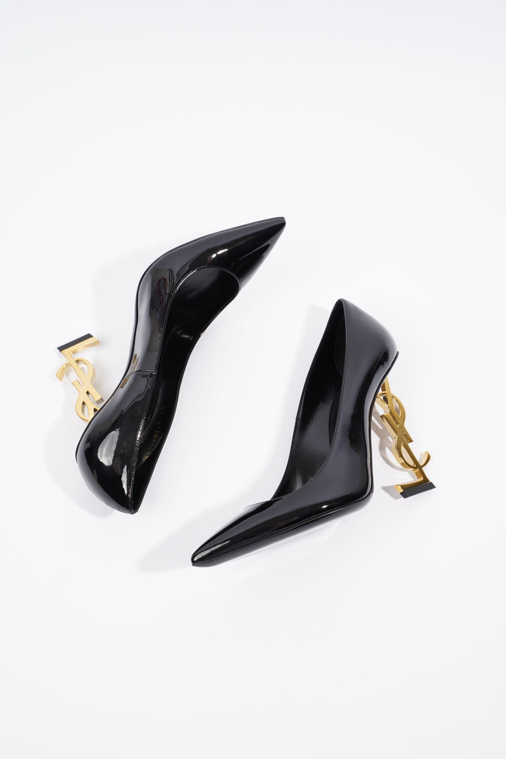 Saint Laurent Opyum Black Patent Leather EU 38 UK 5