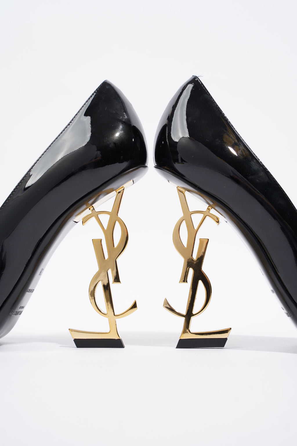 Saint Laurent Opyum Black Patent Leather EU 38 UK 5