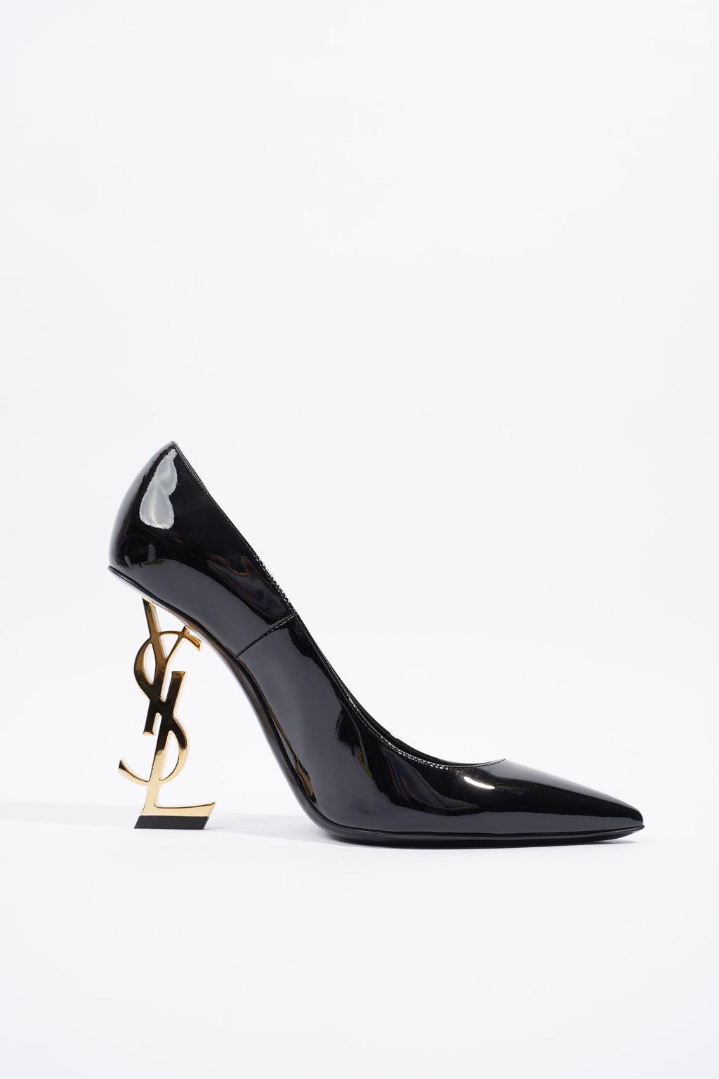 Saint Laurent Opyum Black Patent Leather EU 38 UK 5