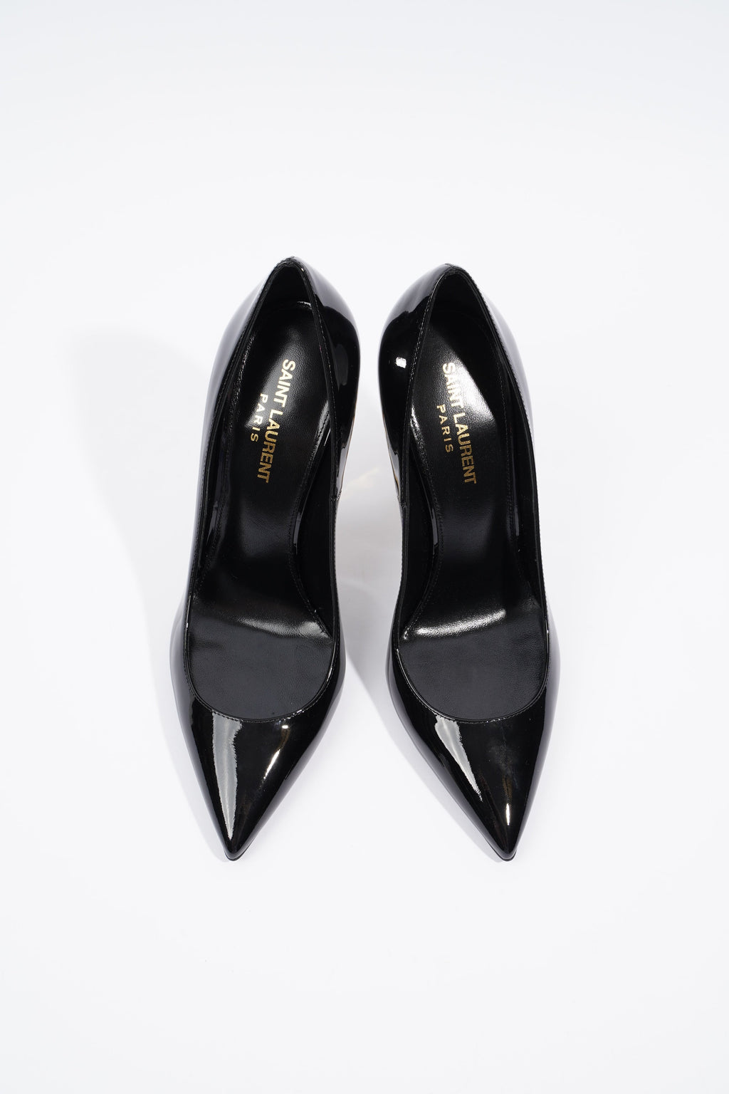 Saint Laurent Opyum Black Patent Leather EU 38 UK 5