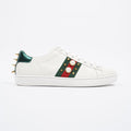Gucci Ace Studded White / Red / Green Leather EU 37 UK 4