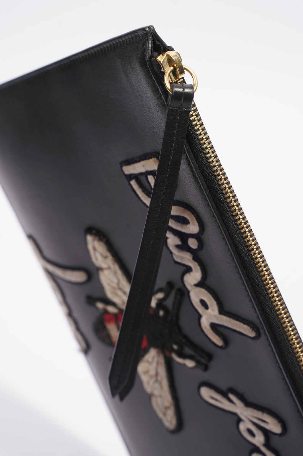 Gucci Blind For Love Black Leather