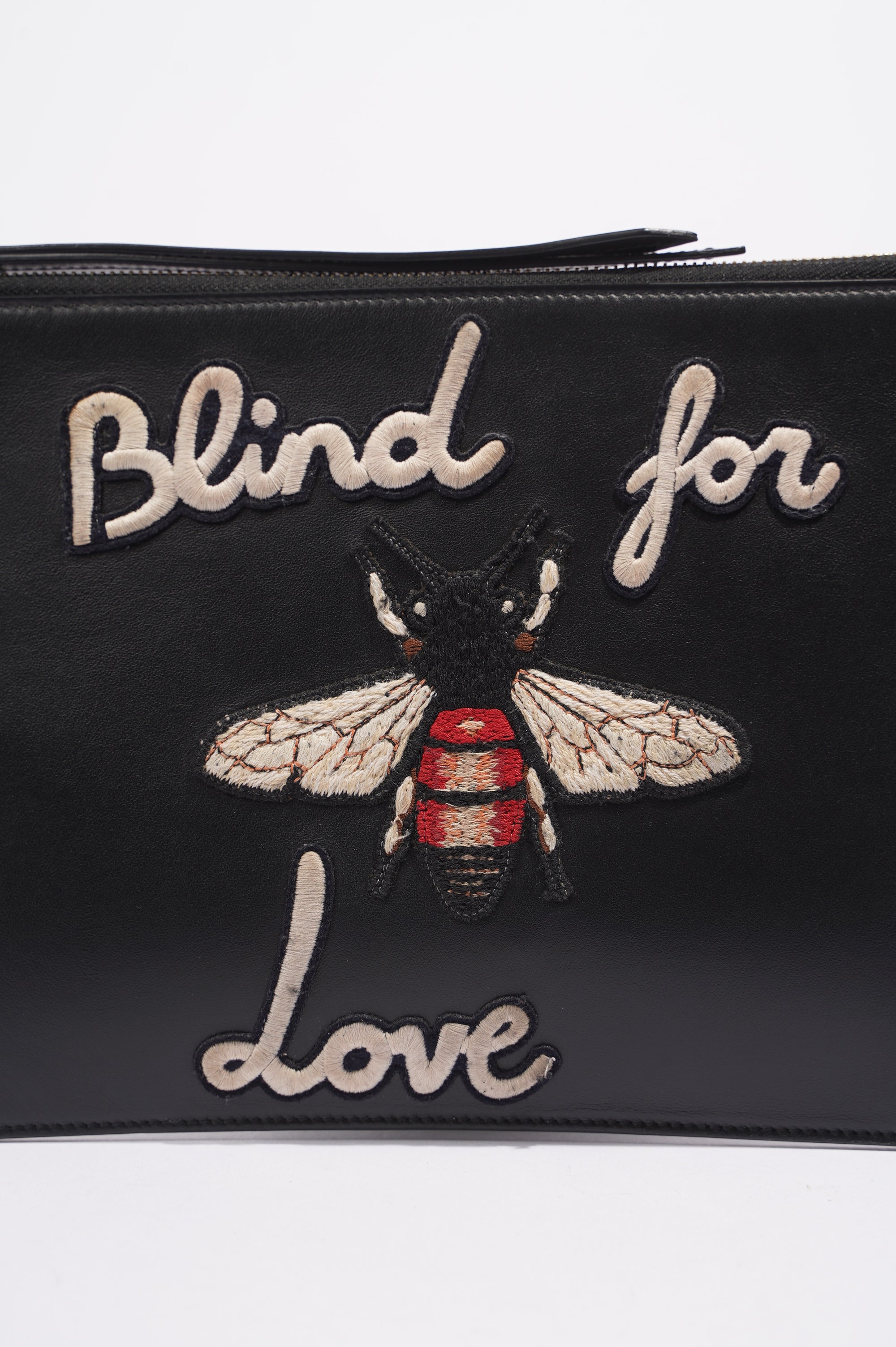 Gucci Blind For Love Black Leather