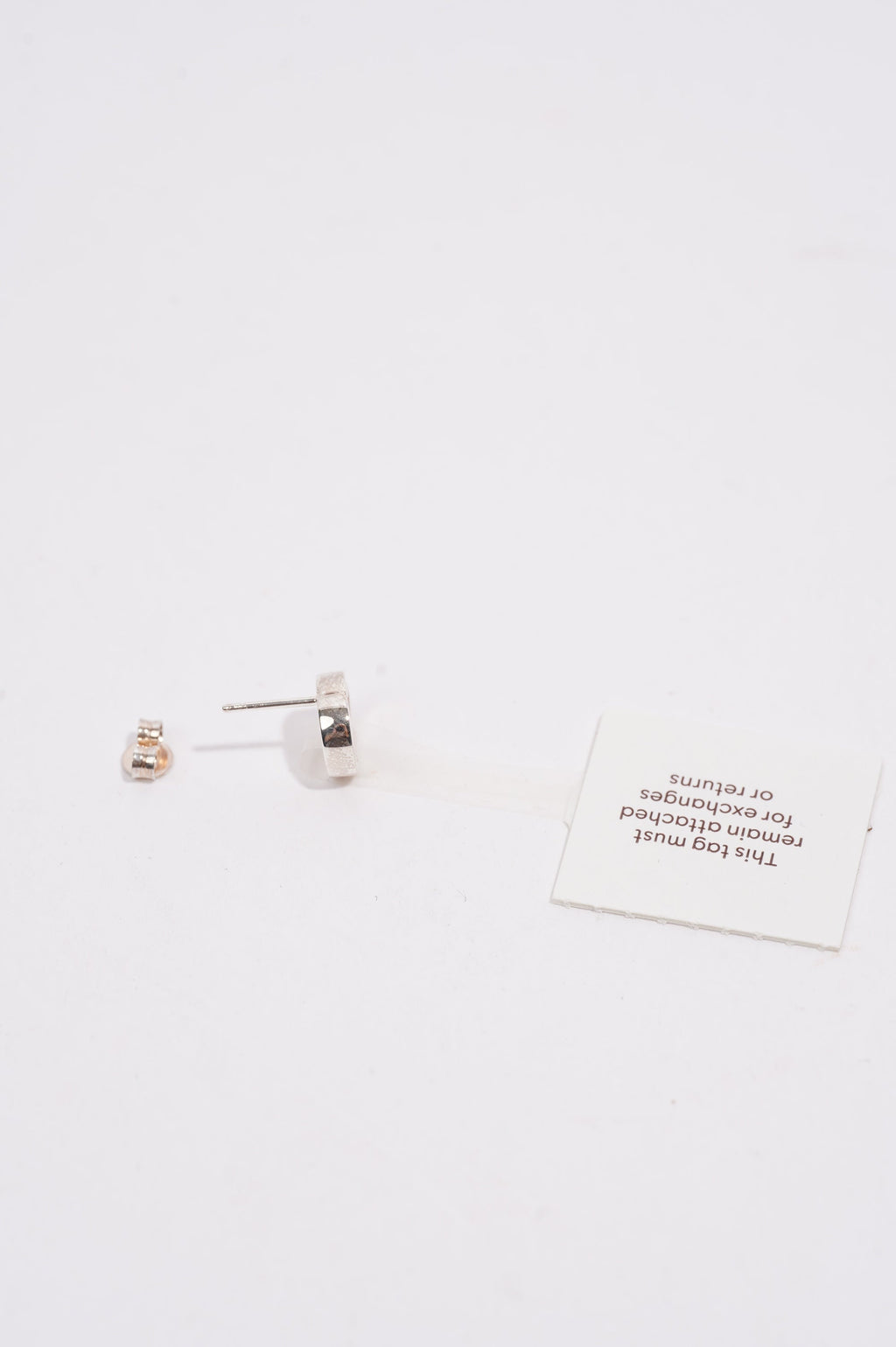 Gucci Interlocking GG Earrings Silver Base Metal