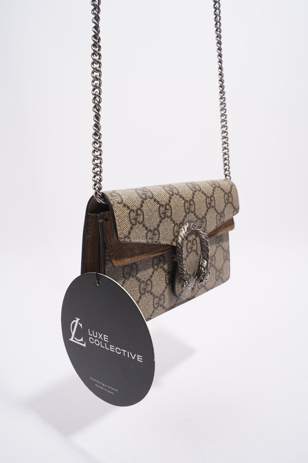 Gucci Dionysus Supreme Canvas Super Mini