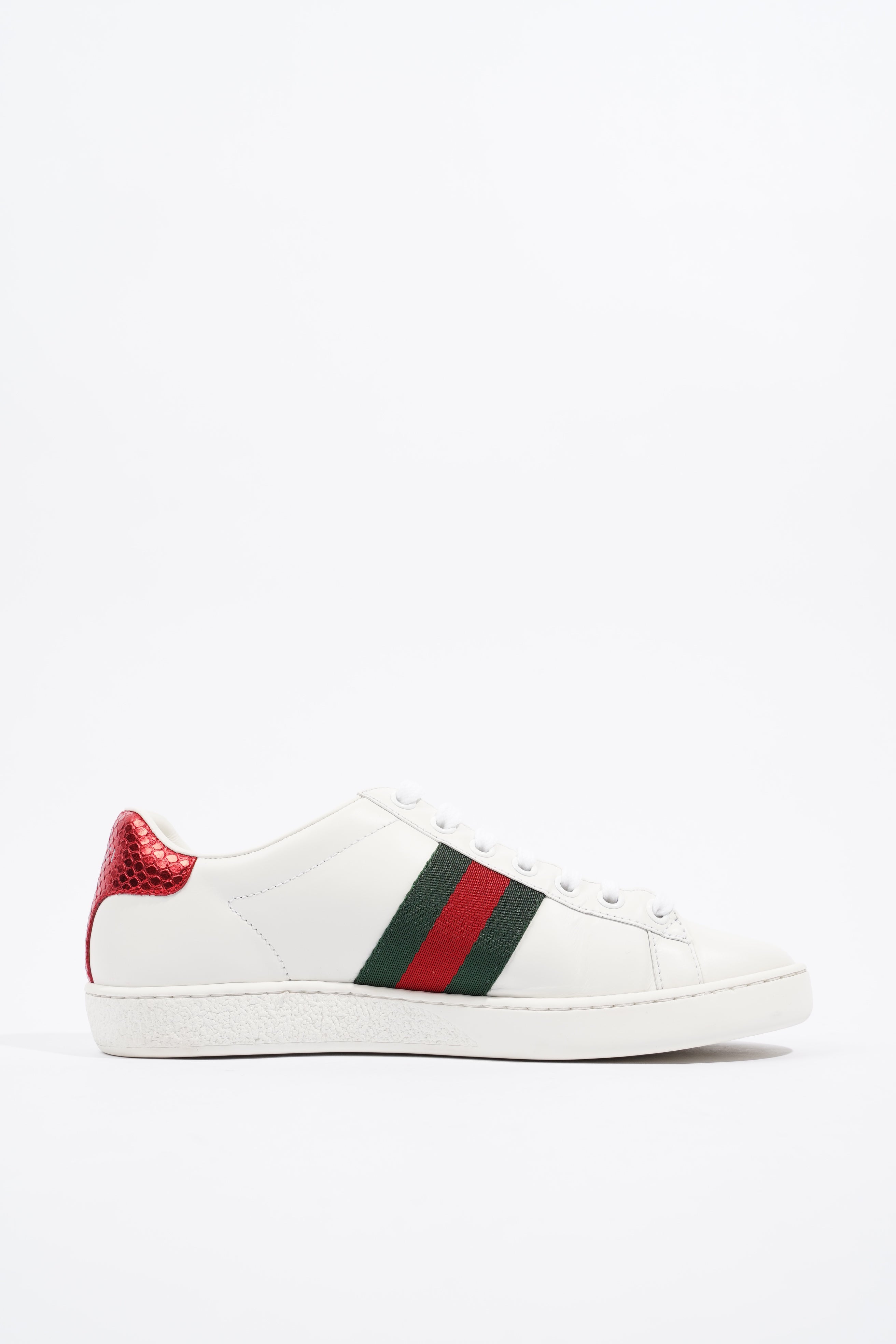 Gucci Ace Bee White / Green / Red Canvas EU 36 UK 3