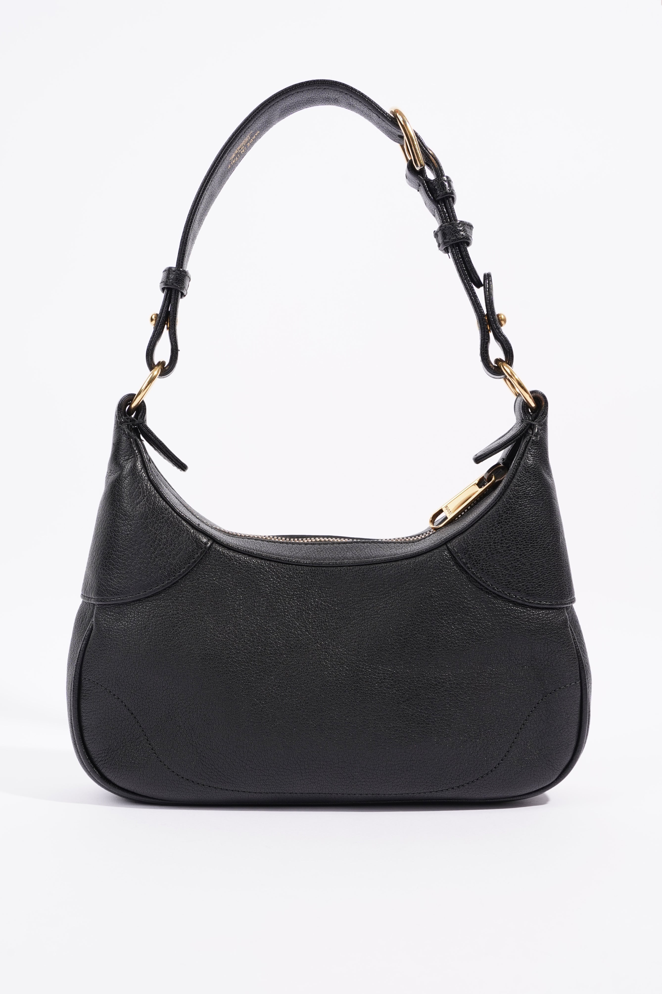 Gucci Aphrodite Black Leather Small