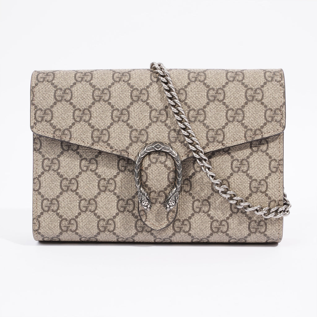 Gucci Dionysus Chain Wallet Supreme Canvas