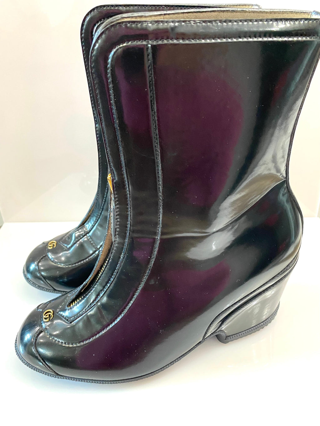 GUCCI KITT 70 ANKLE RAIN BOOTS