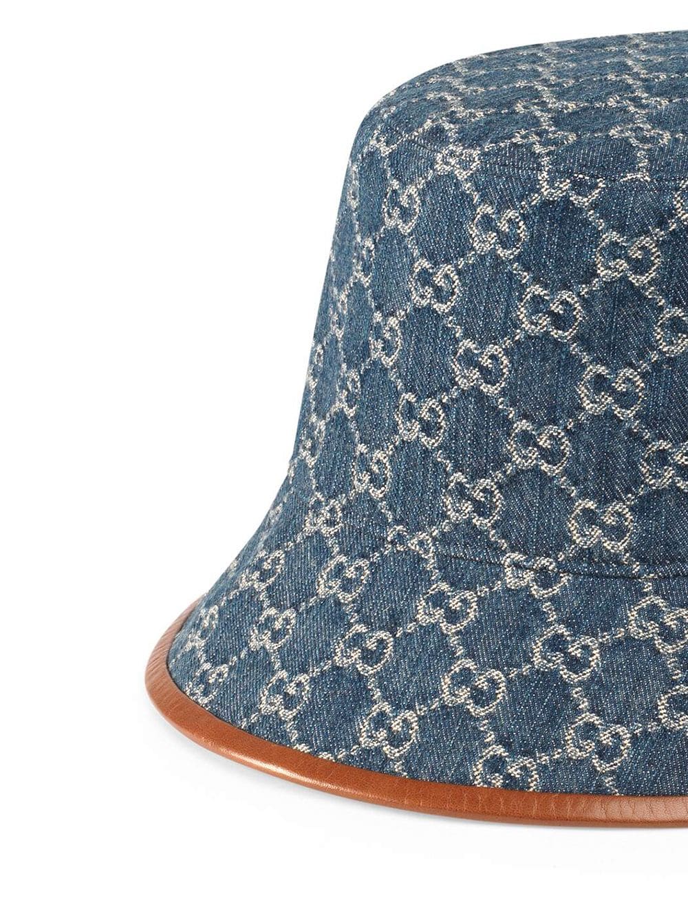 GUCCI GG SUPREME CANVAS BUCKET HAT