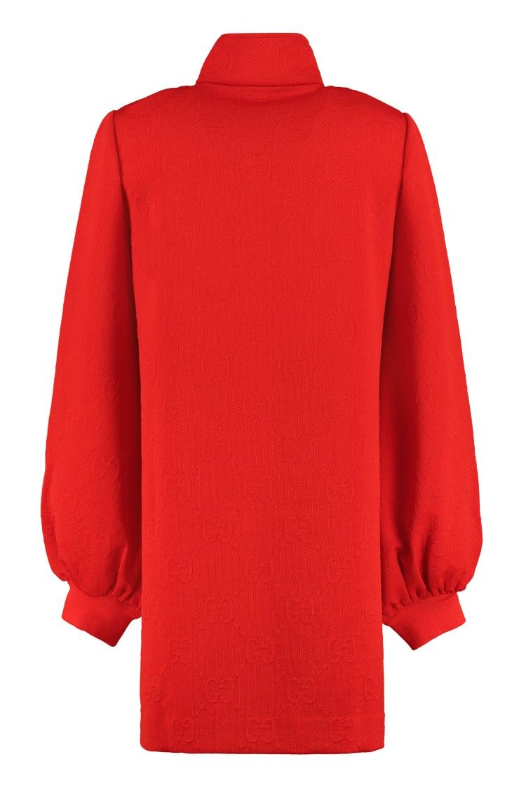 GUCCI GG JACQUARD JERSEY DRESS