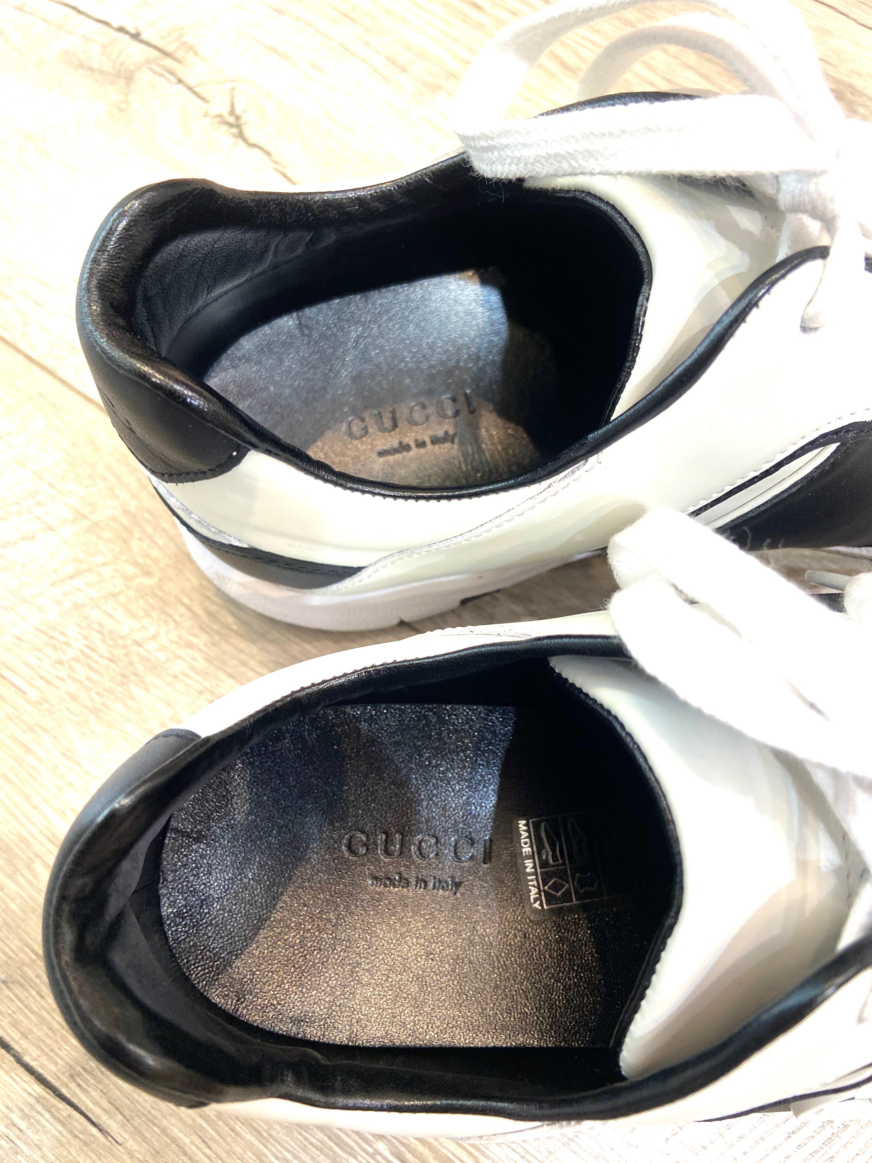 GUCCI GG LEATHER SNEAKERS
