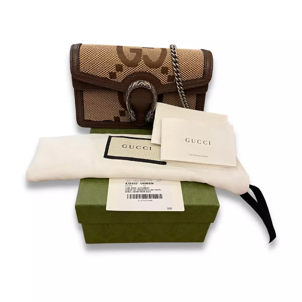 GUCCI GG MONOGRAM DIONYSUS MINI BAG
