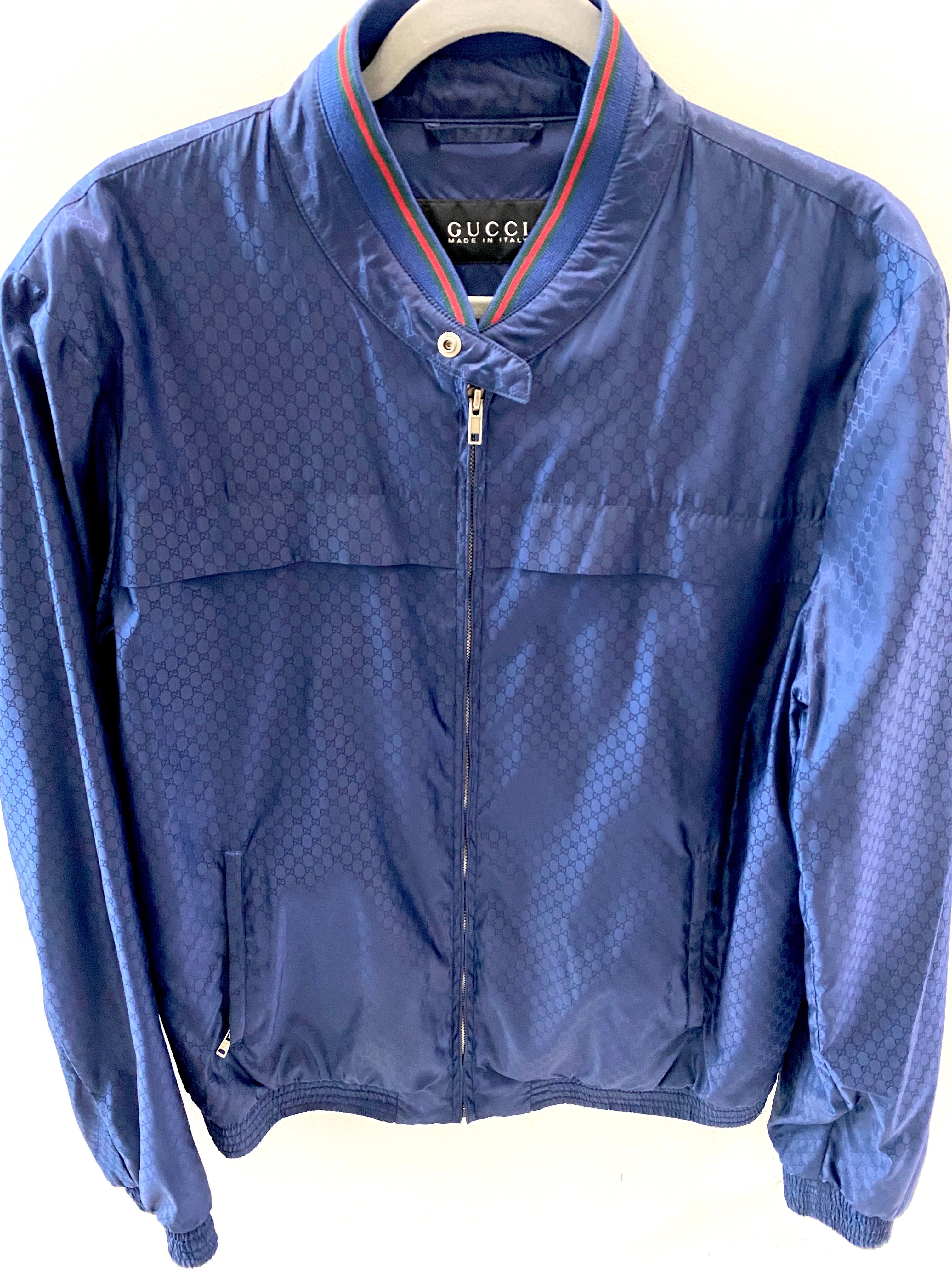 GUCCI GUCCISSIMA MONOGRAM LIGHTWEIGHT JACKET
