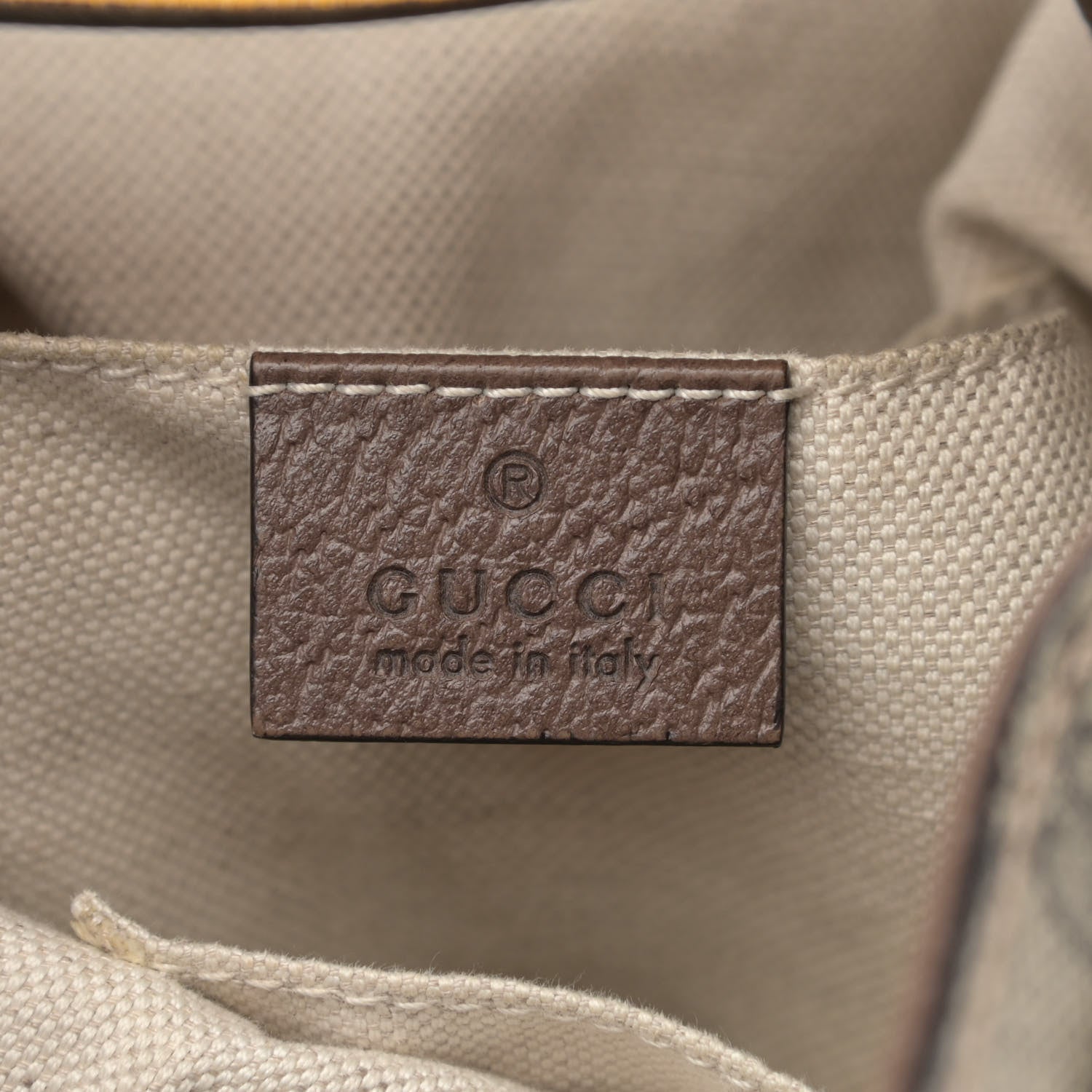 GUCCI GG SUPREME MONOGRAM NEO VINTAGE DRAWSTRING BUCKET BACKPACK