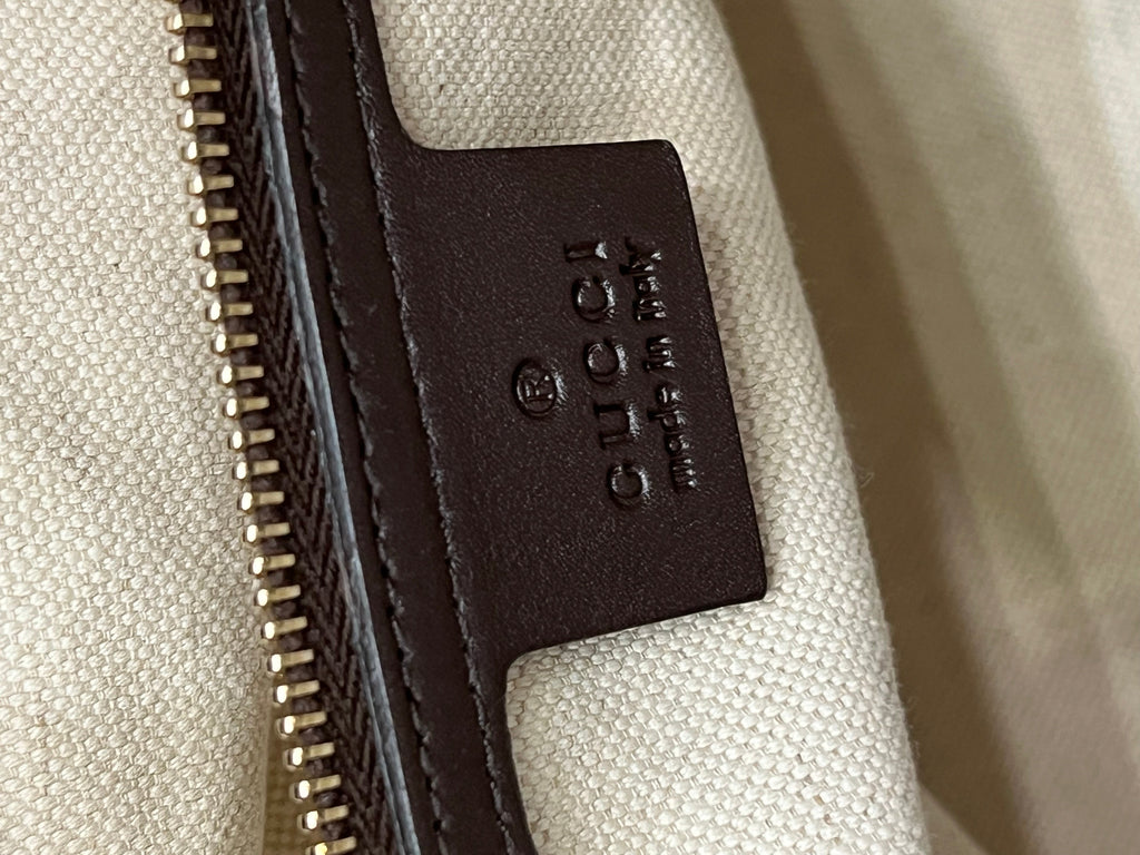 GUCCI GUCCISSIMA LEATHER BREE SATCHEL