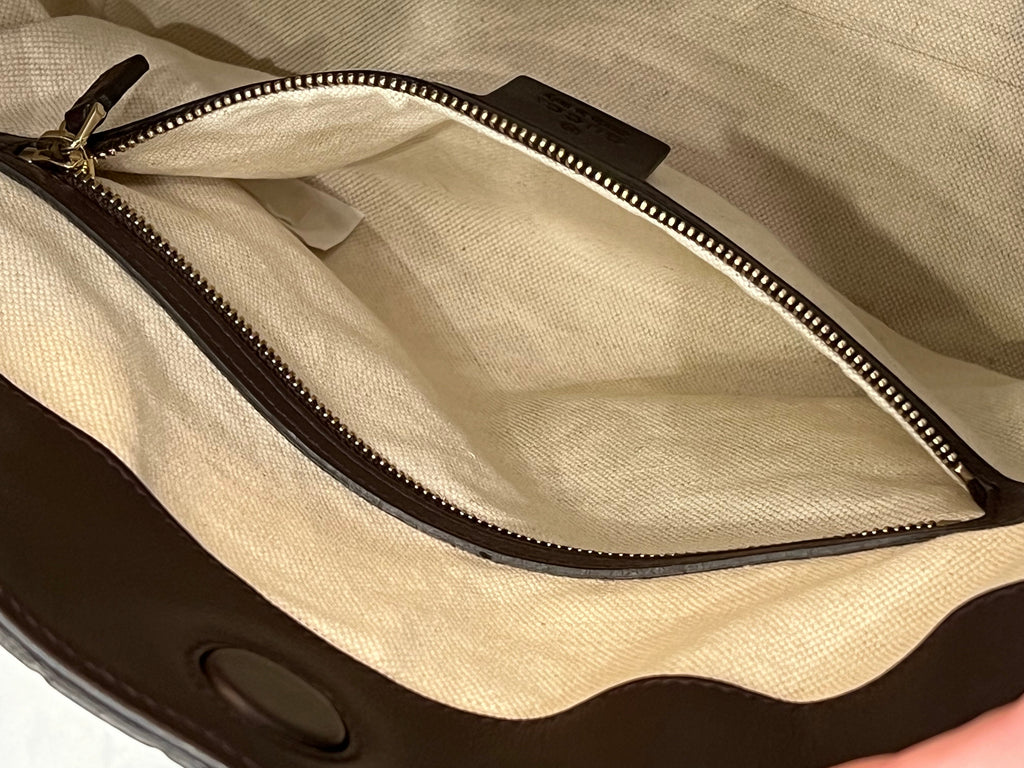 GUCCI GUCCISSIMA LEATHER BREE SATCHEL