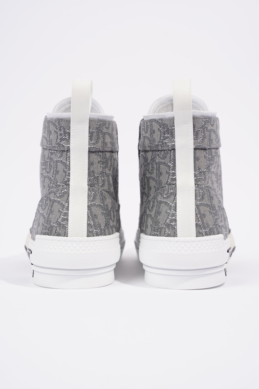 Christian Dior B23 Hightops Grey Oblique / White Canvas EU 43 UK 9