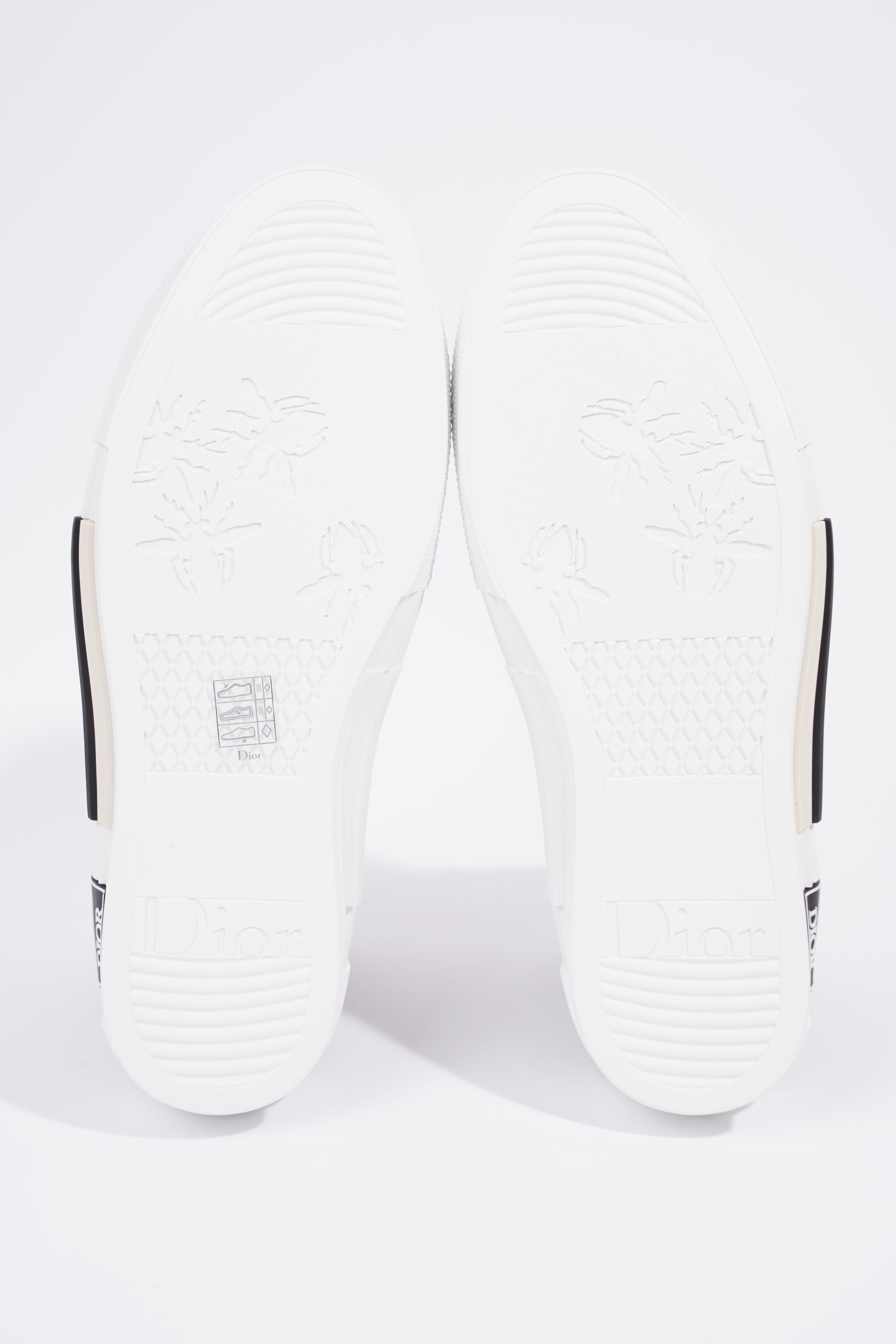 Christian Dior B23 Hightops Grey Oblique / White Canvas EU 43 UK 9
